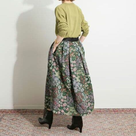 NEBULONI E. ナッパレザーワイドシャフトショートブーツ