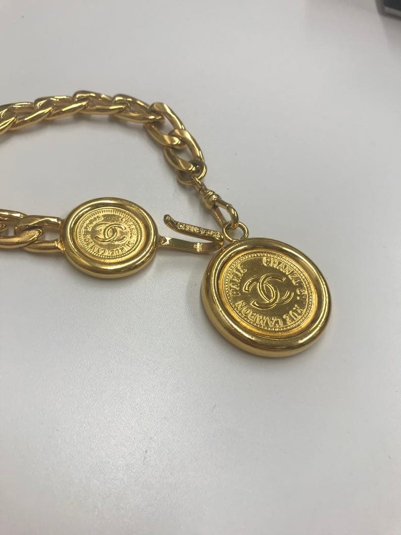 【今月最終】CHANEL(シャネル) チェーンベルト ゴールド