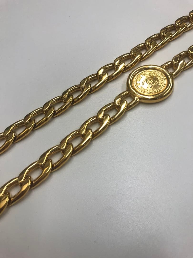 【今月最終】CHANEL(シャネル) チェーンベルト ゴールド