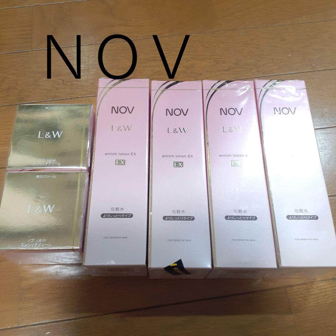 NOV ノブ　L&W　エンリッチローション EX 美白クリーム