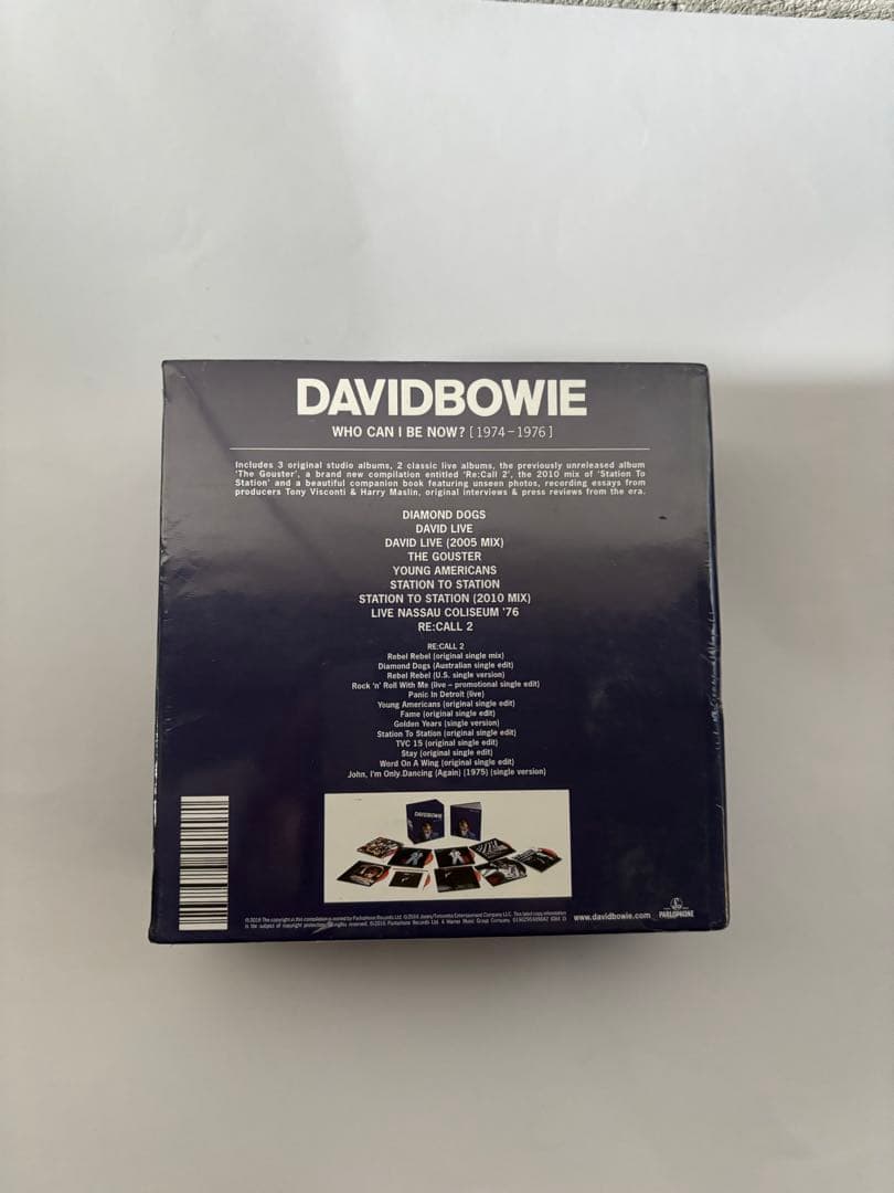 デヴィッド・ボウイWHO CAN I BE NOW? CDボックスセット