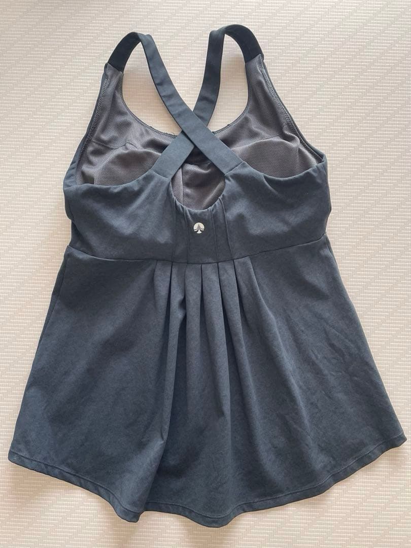 【SUKALA】デニムクロスタンクトップ〈L〉＆レギンス〈M〉