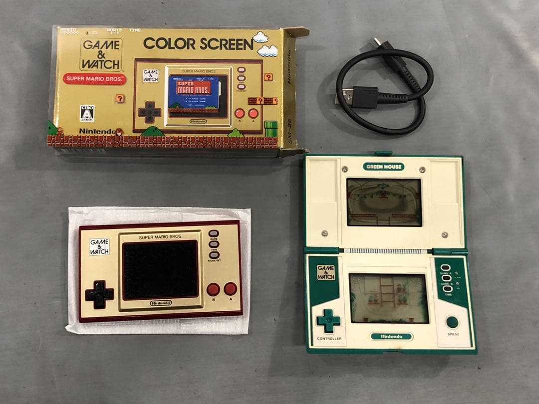 Nintendo ゲーム & ウォッチ グリーンハウスとセット品