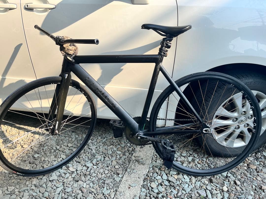 シングルスピードバイク ブラック 700C