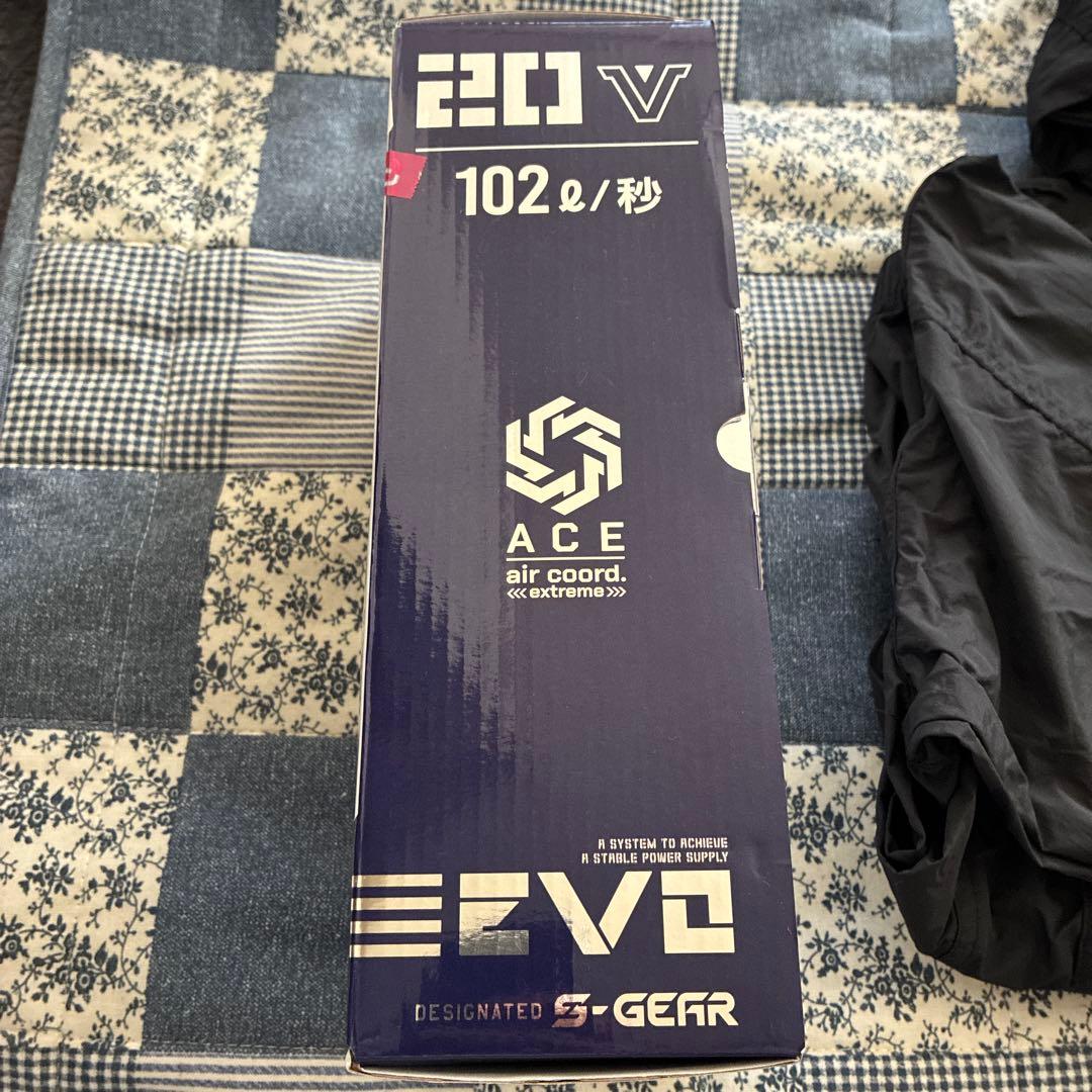 BURTLE ファン付き空調服 XL ブラック バッテリー付き