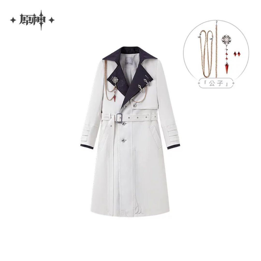 原神公式正規品　ファデュイ　霜痕と権焔　執行官ロングコート　タルタリヤ