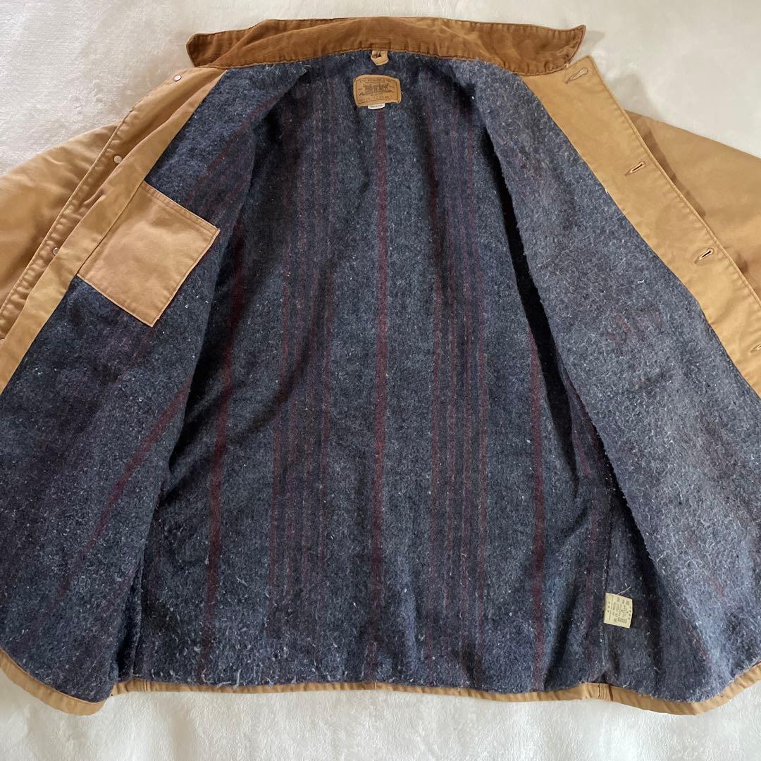 92年 Levi's ブランケット チョアコート ブラウンダック サンフェード