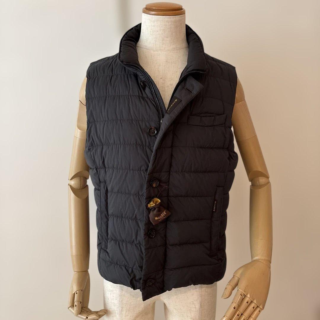 MOORER／ムーレー ／DIOGENE-LG／ダウンベスト／チャコール／48