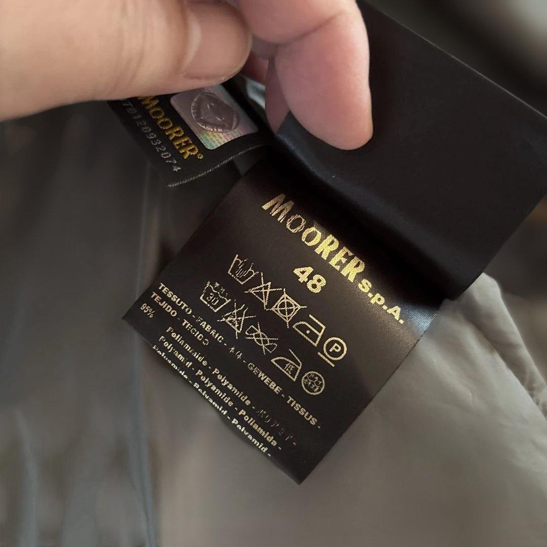 MOORER／ムーレー ／DIOGENE-LG／ダウンベスト／チャコール／48