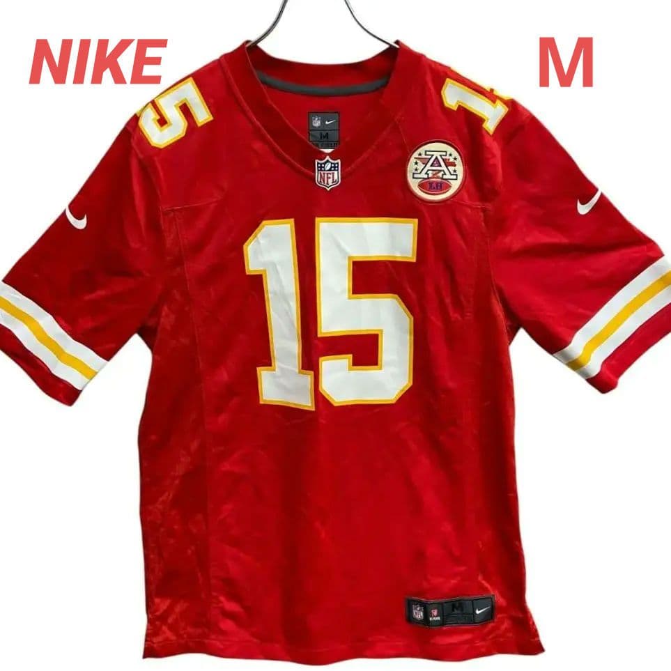 ナイキ　NFL　パトリック・マホームズ　チーフス　ユニフォーム　M【4364】