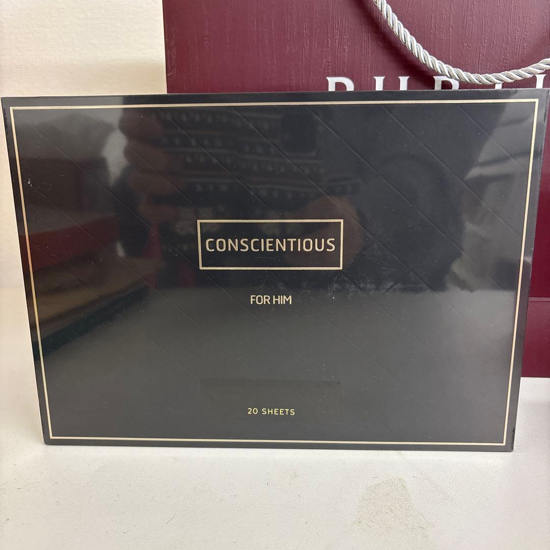 CONSCIENTIOUS FOR HIM シートマスク 20枚入り
