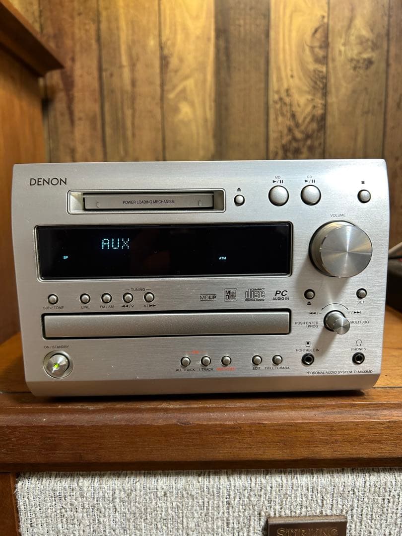 DENON D-MX33MD CD/MD ラピシア MXシリーズ