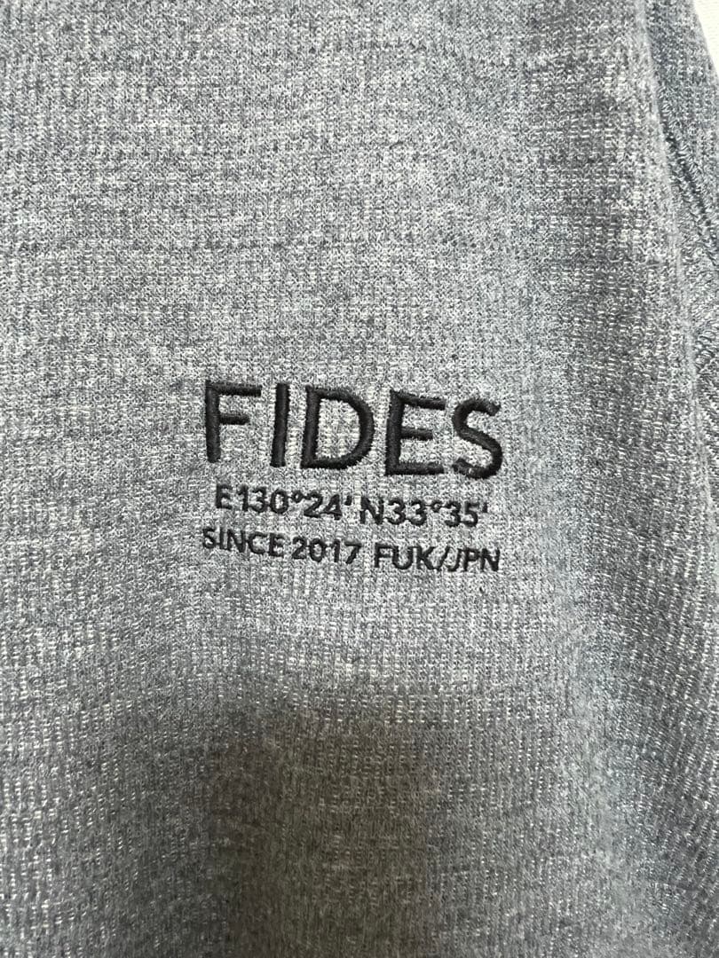 FIDES 裏起毛スウェット グレーXL