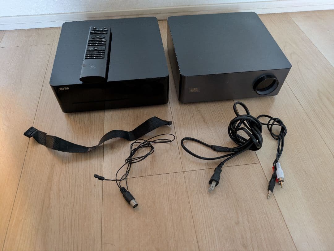 SAS 101 JBL ミニコンポ リモコン付き　ジャンク　スピーカーなし