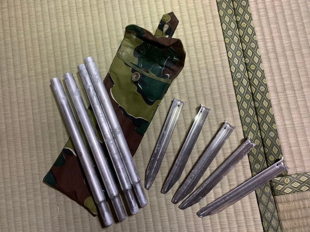 ベルギー軍　軍幕　テント　ジグソーカモ