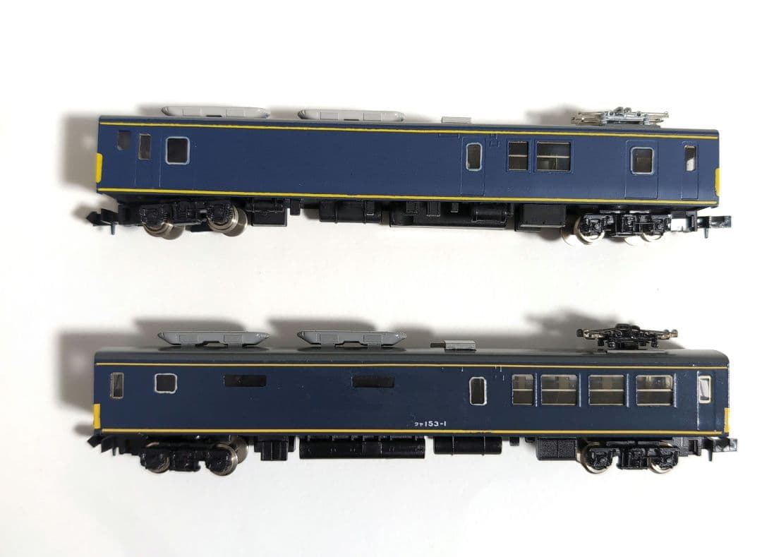 KSモデル クヤ165 クヤ153 2両　T車 中古品