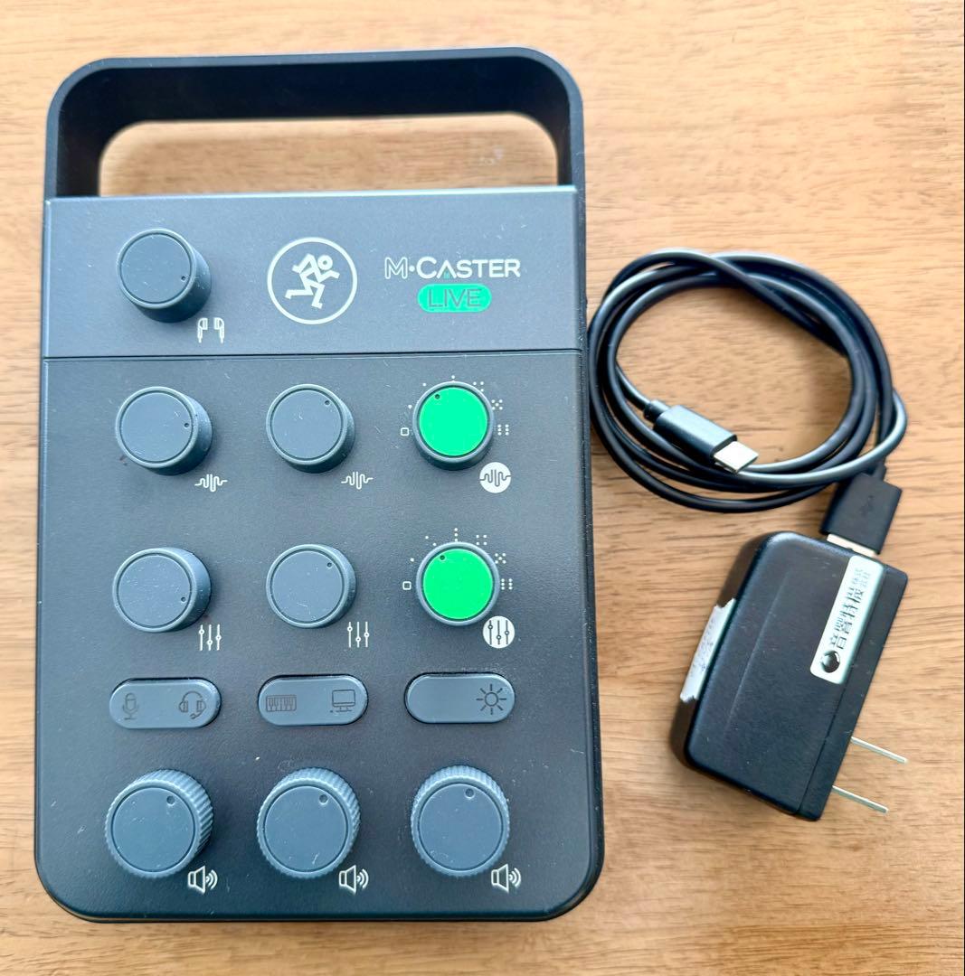 【りえ】MixCASTER LIVE ポータブルライブ配信ミキサー 音楽