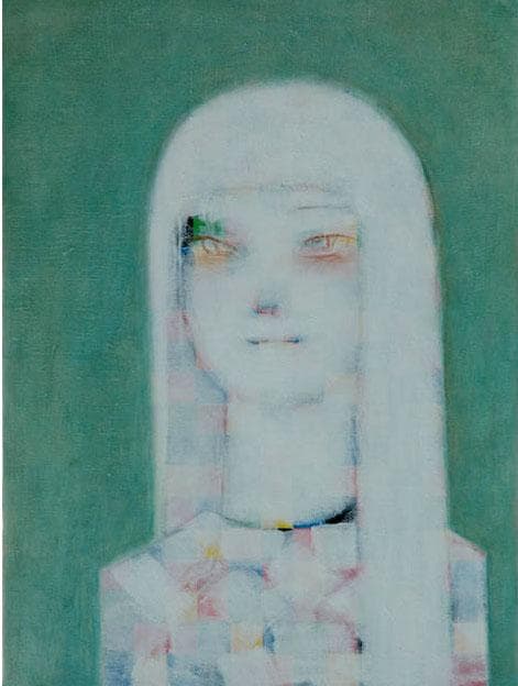 油絵 菅家令子 絵 絵画 インテリア F4-071212 人物 女性像