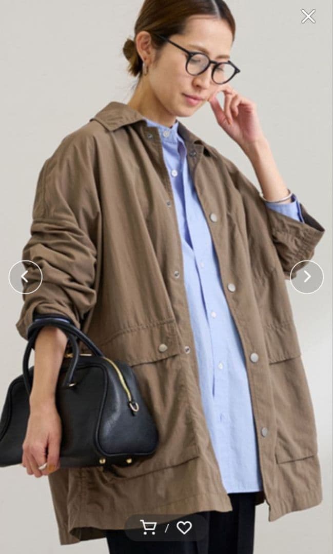 美品　2025 FRAMeWORK タスランウェザーチョアジャケット