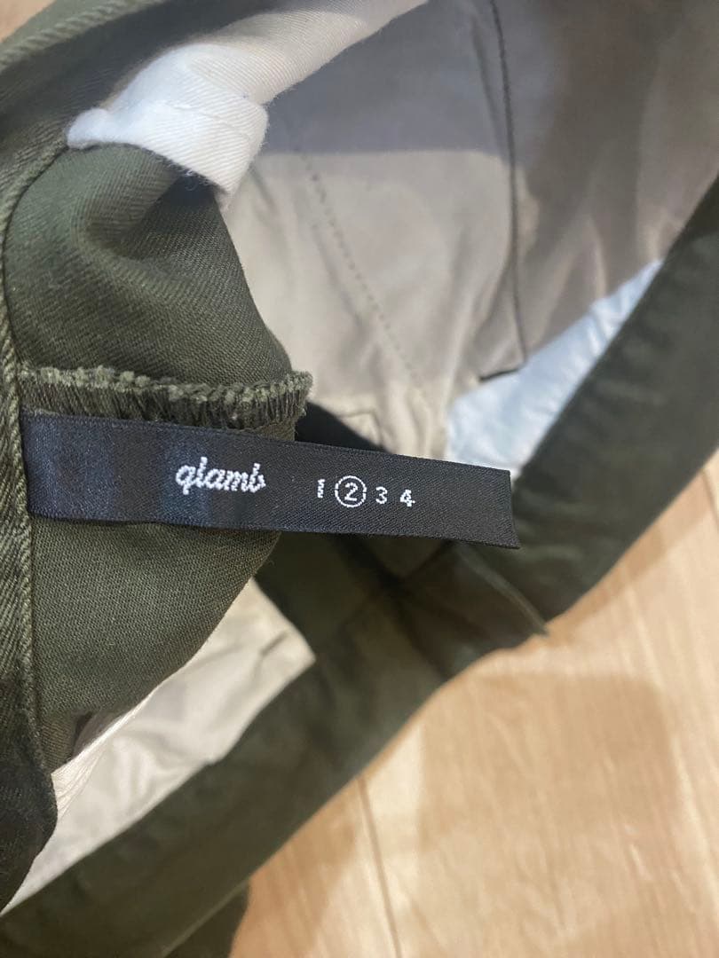 glamb カーゴパンツ サイズ2 オリーブ