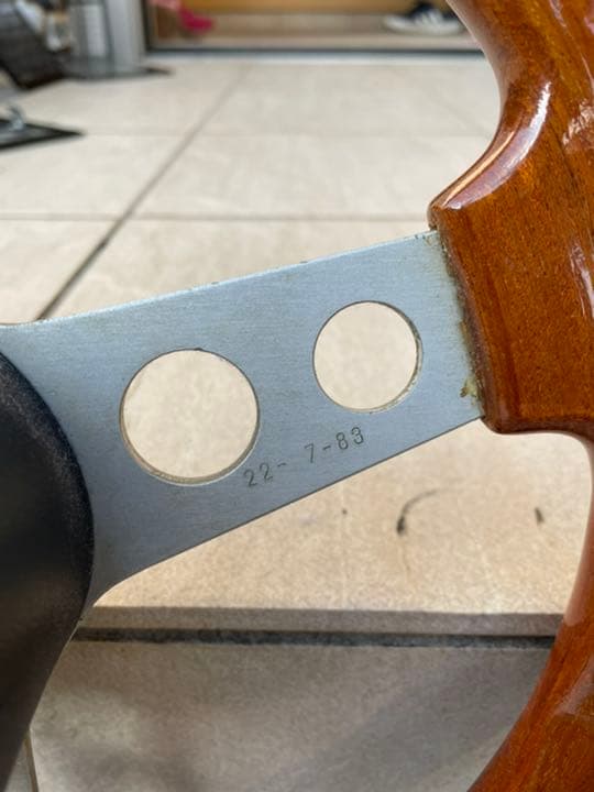 フェラーリ　ウッドステアリング　ステアリング