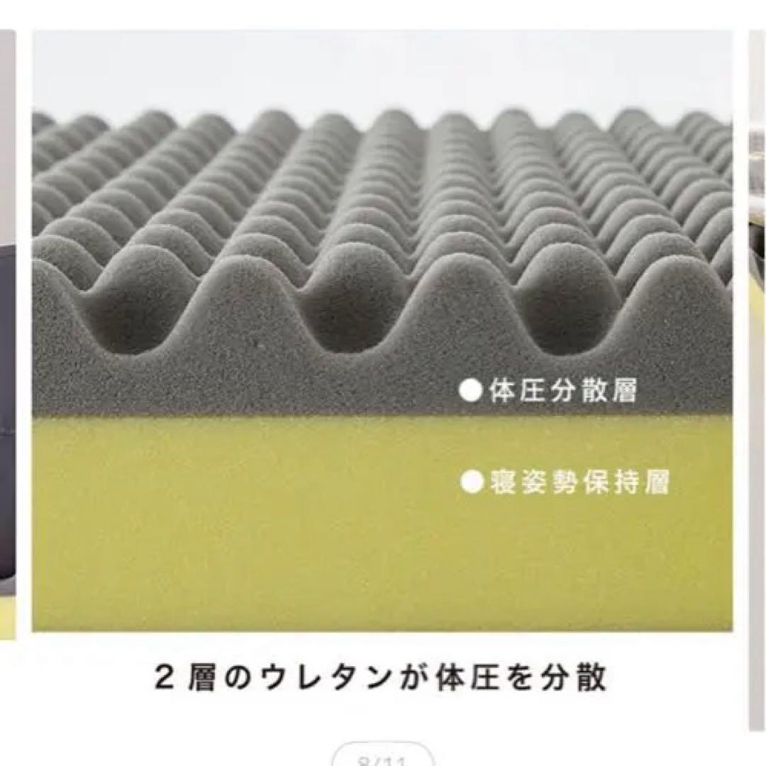 【値下げ】西川　睡眠ラボ　ドッツプラス　マットレス　シングル