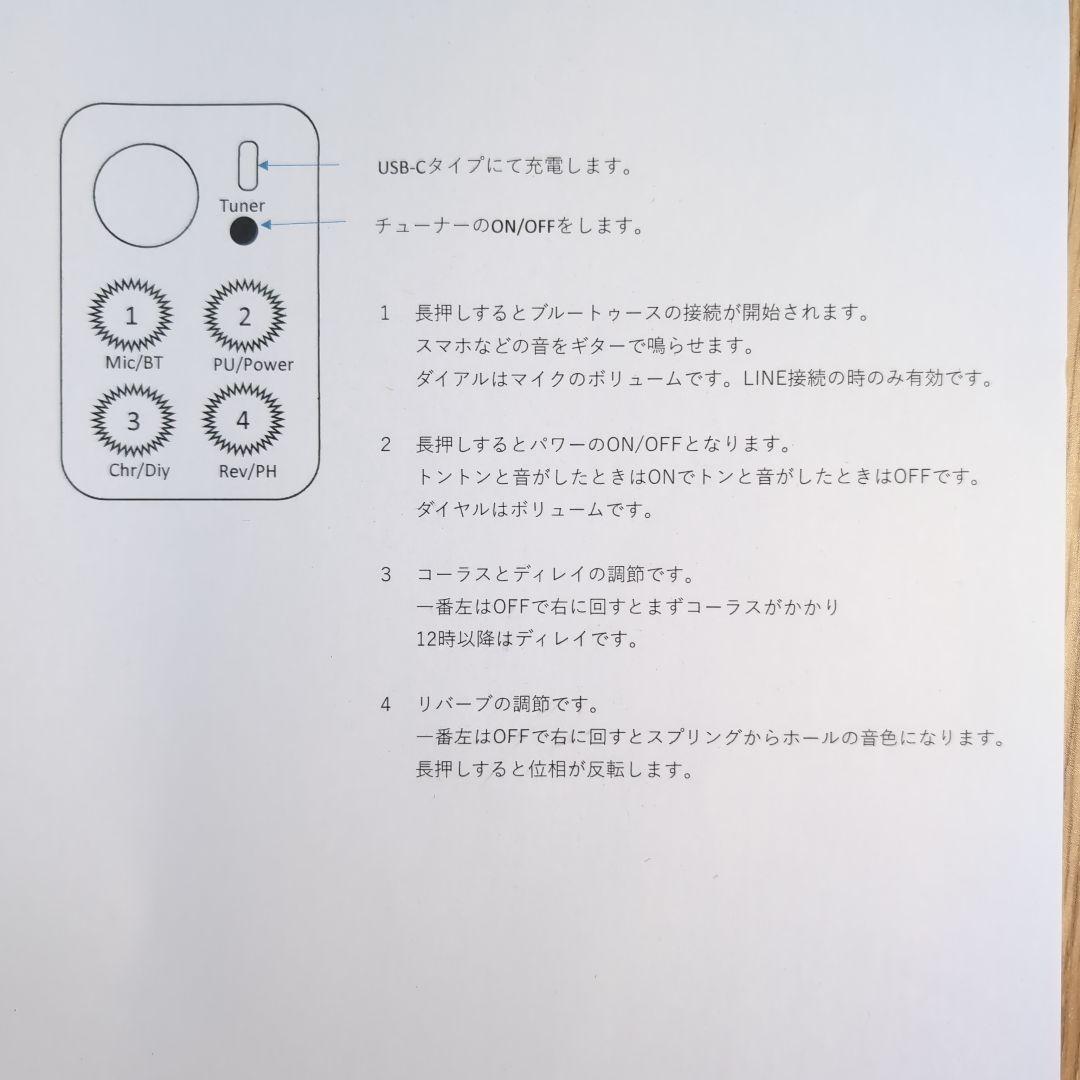 トップ単板美品★アンプ不要！リバーブやコーラスがかかる★　レコーディングキング