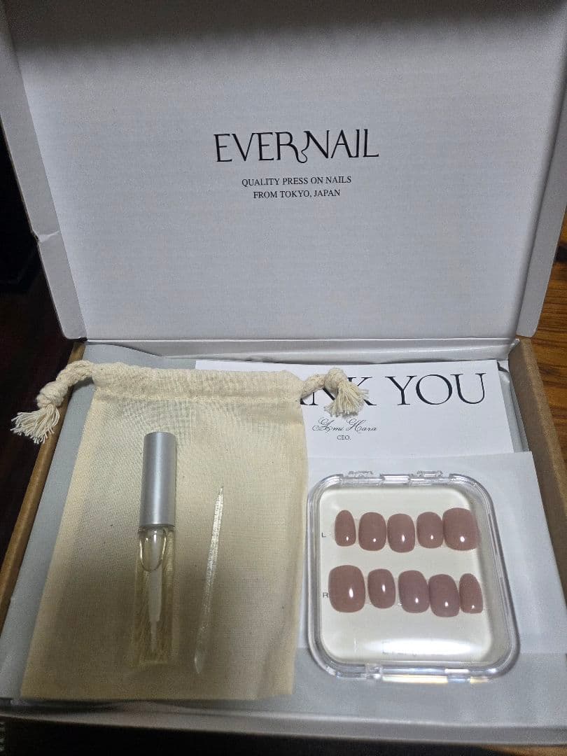 EVER NAIL FigCream ネイルチップ 10個