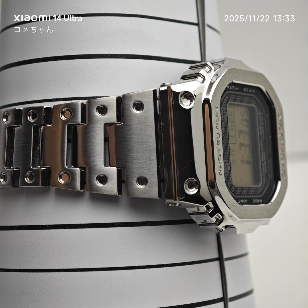 【美品】カシオ G-SHOCK　GMW-B5000D-1JF　保証あり