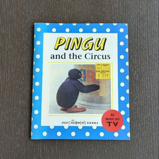 希少 英語版 ピングー 絵本 《PINGU and the Circus》初版