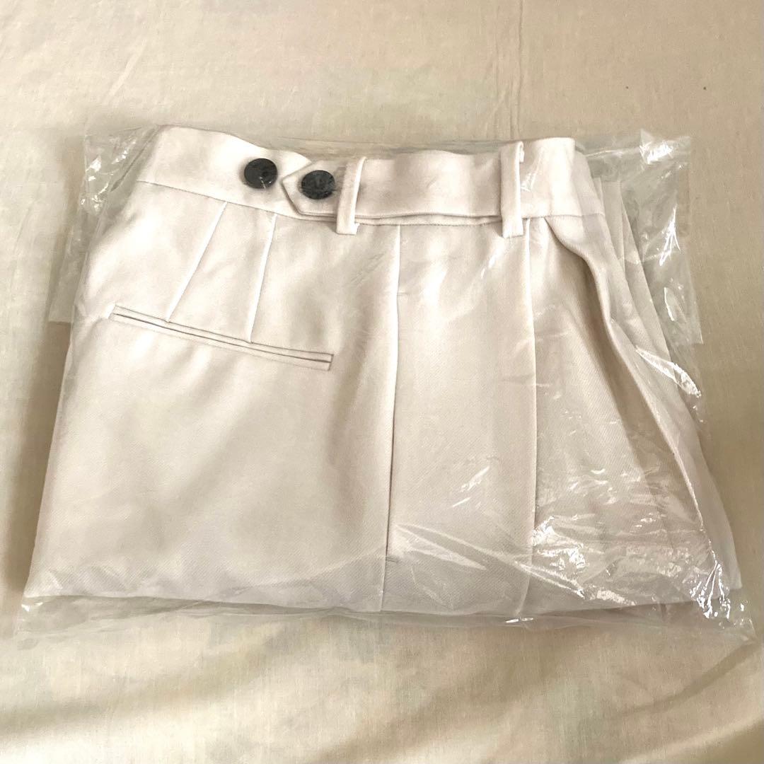 [AEWEN MATOPH] ツイル タック パンツ