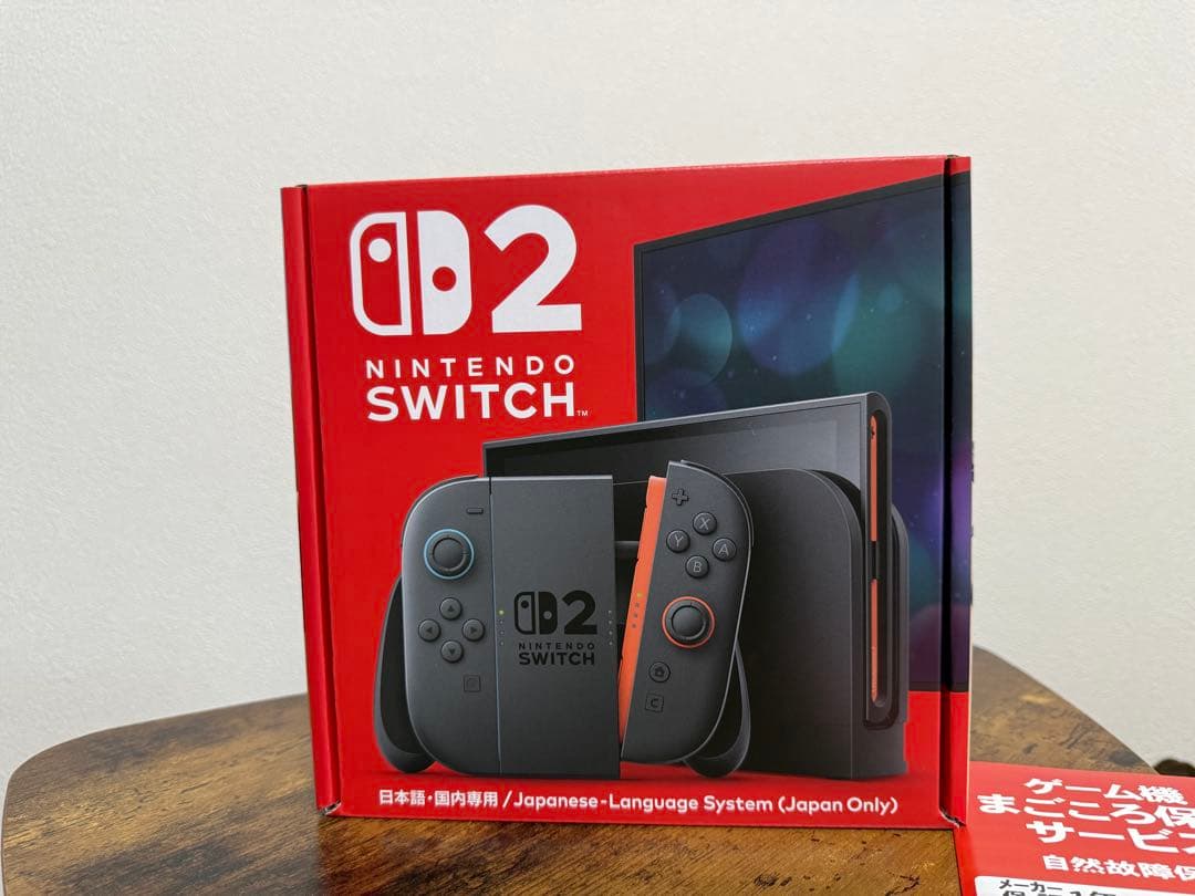 新品未開封Nintendo Switch 2日本語国内専用 本体