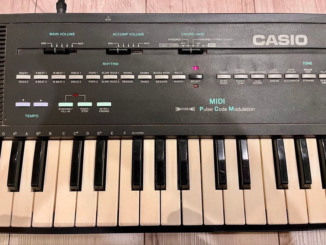 【ヴィンテージ】CASIO MT-240 カシオトーン MIDIシンセサイザー