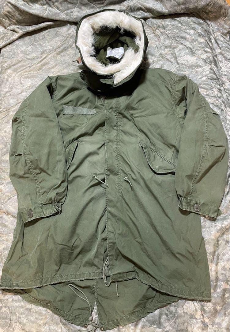 80s 実物 USED M65 フィッシュテールパーカ MEDIUM フルセット
