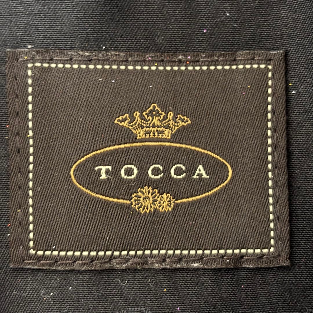 ✨️極美品✨️ TOCCA トッカ リボン ボディバッグ ウエストポーチ ネイビー