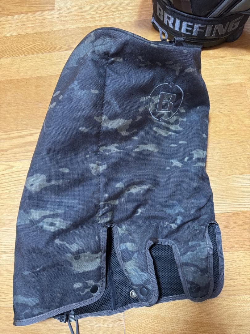 BRIEFING（ブリーフィング）キャディバッグ CR-5 ブラックカモ【美品】