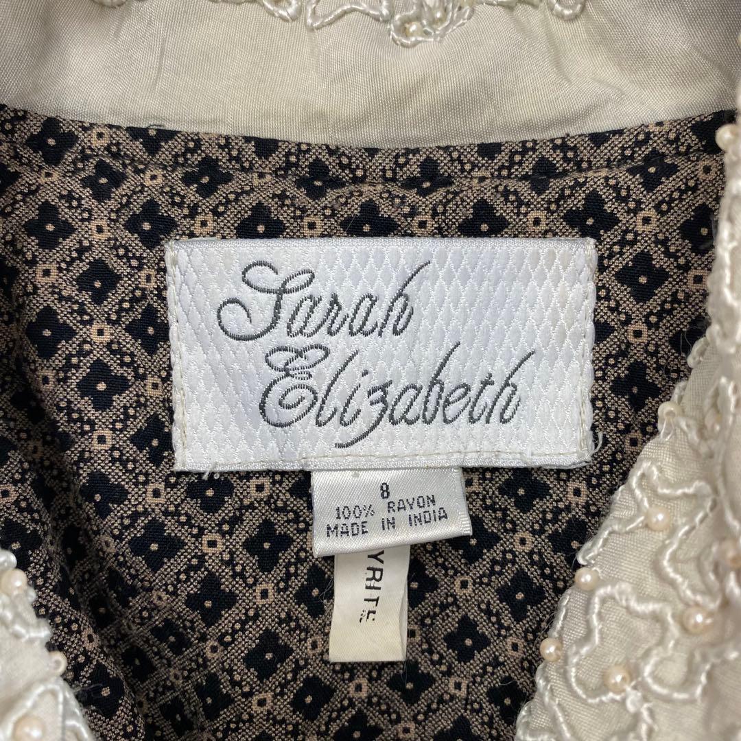 10点¥10,000 ビンテージ 古着 卸 レトロ 80's 柄レースワンピース