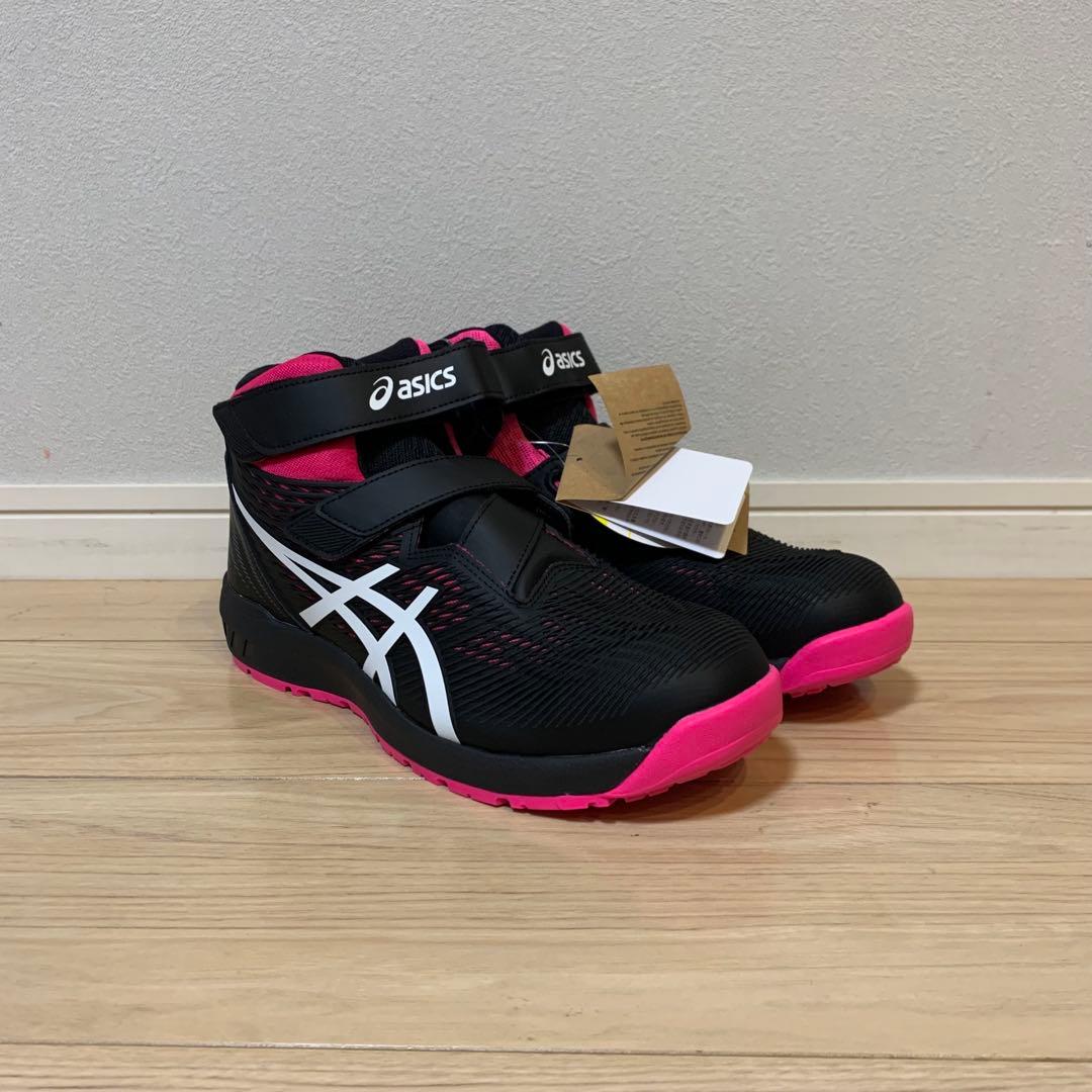 【新品】アシックス CP120 ピンク ウィンジョブ 安全靴 タグ付き