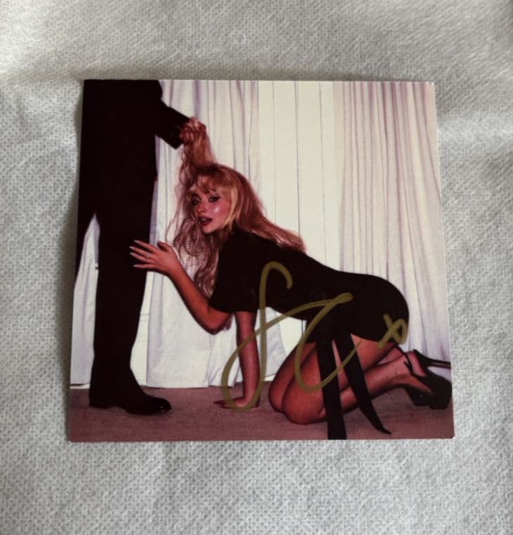 sabrinacapenter サイン入りCD