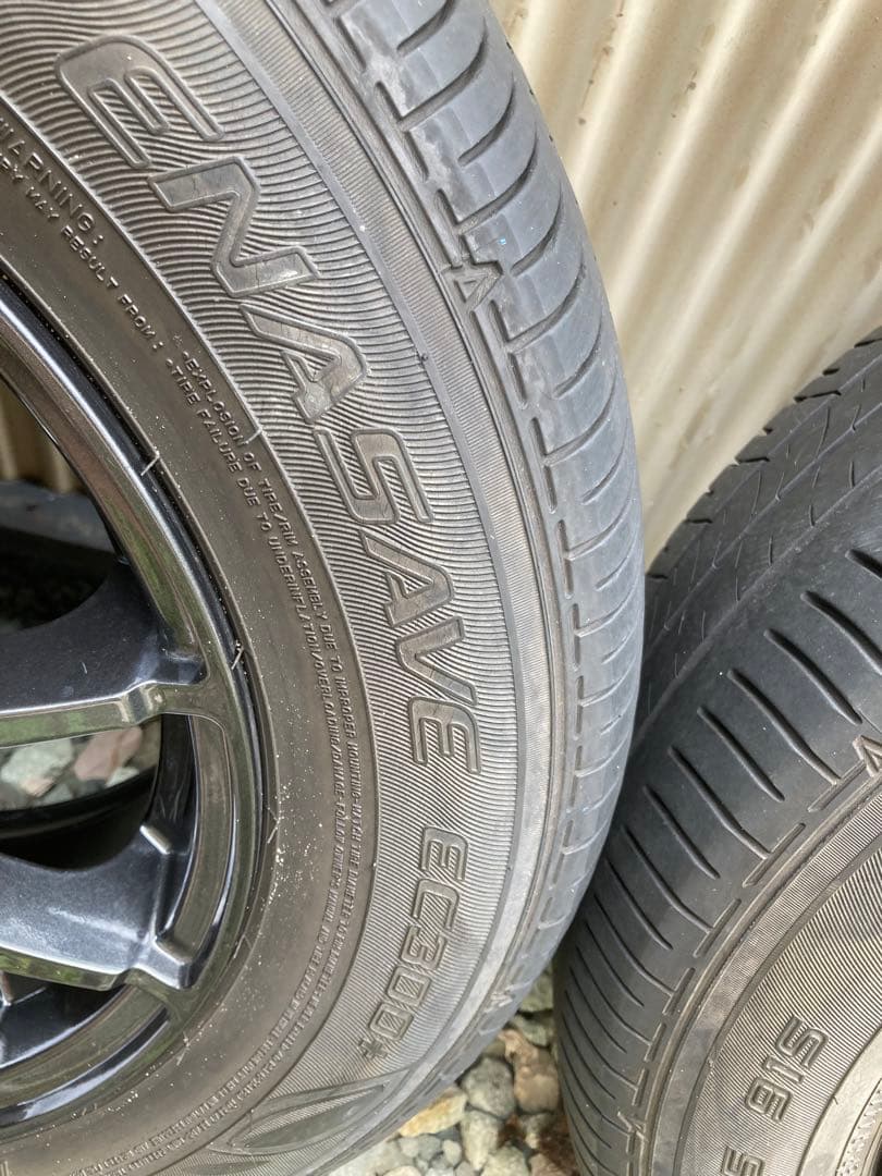 Nさん専用④美品！エーテック　シュナイダー　15インチアルミ195/65R15