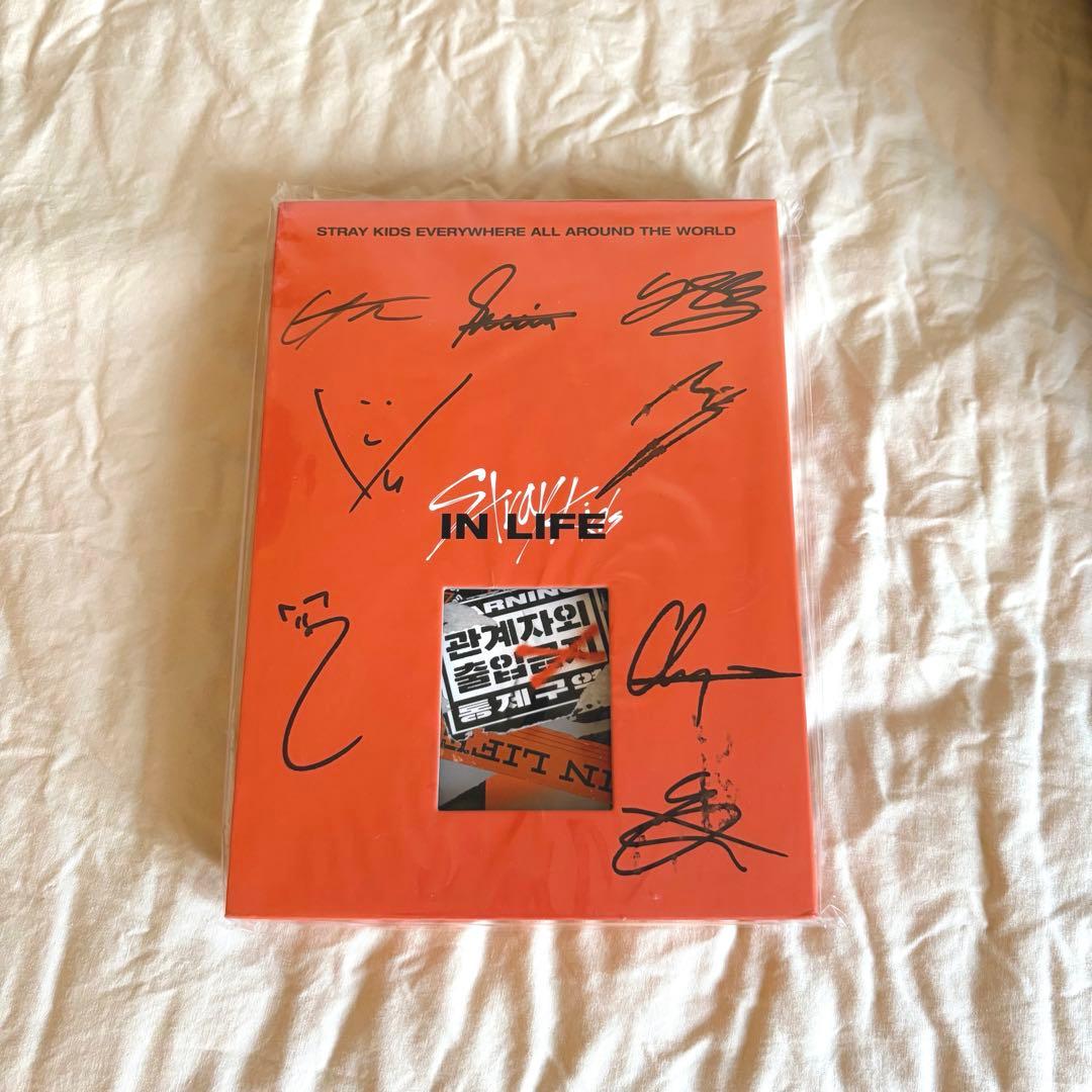 straykids IN生 直筆サイン アルバム