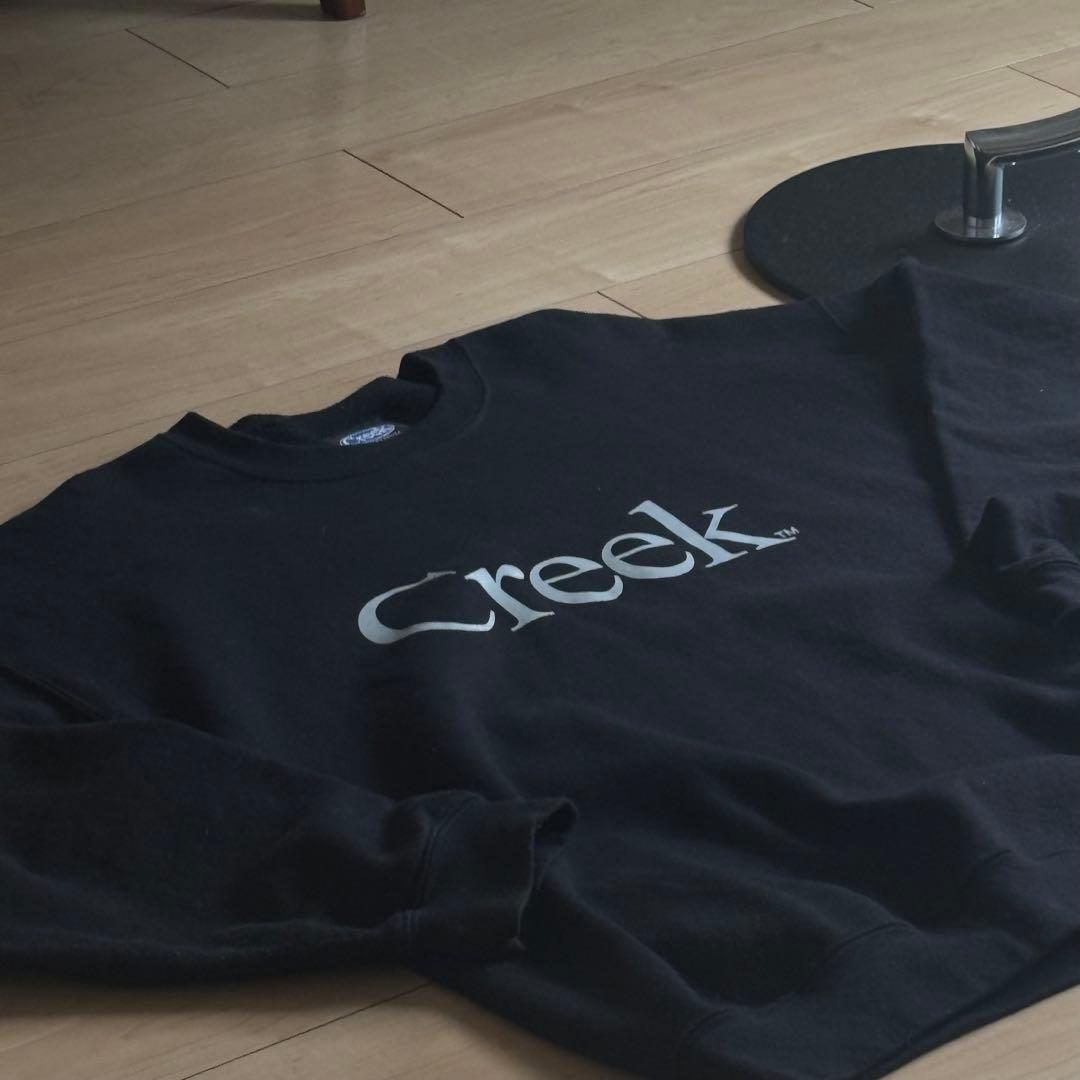 creek スウェット　ブラック
