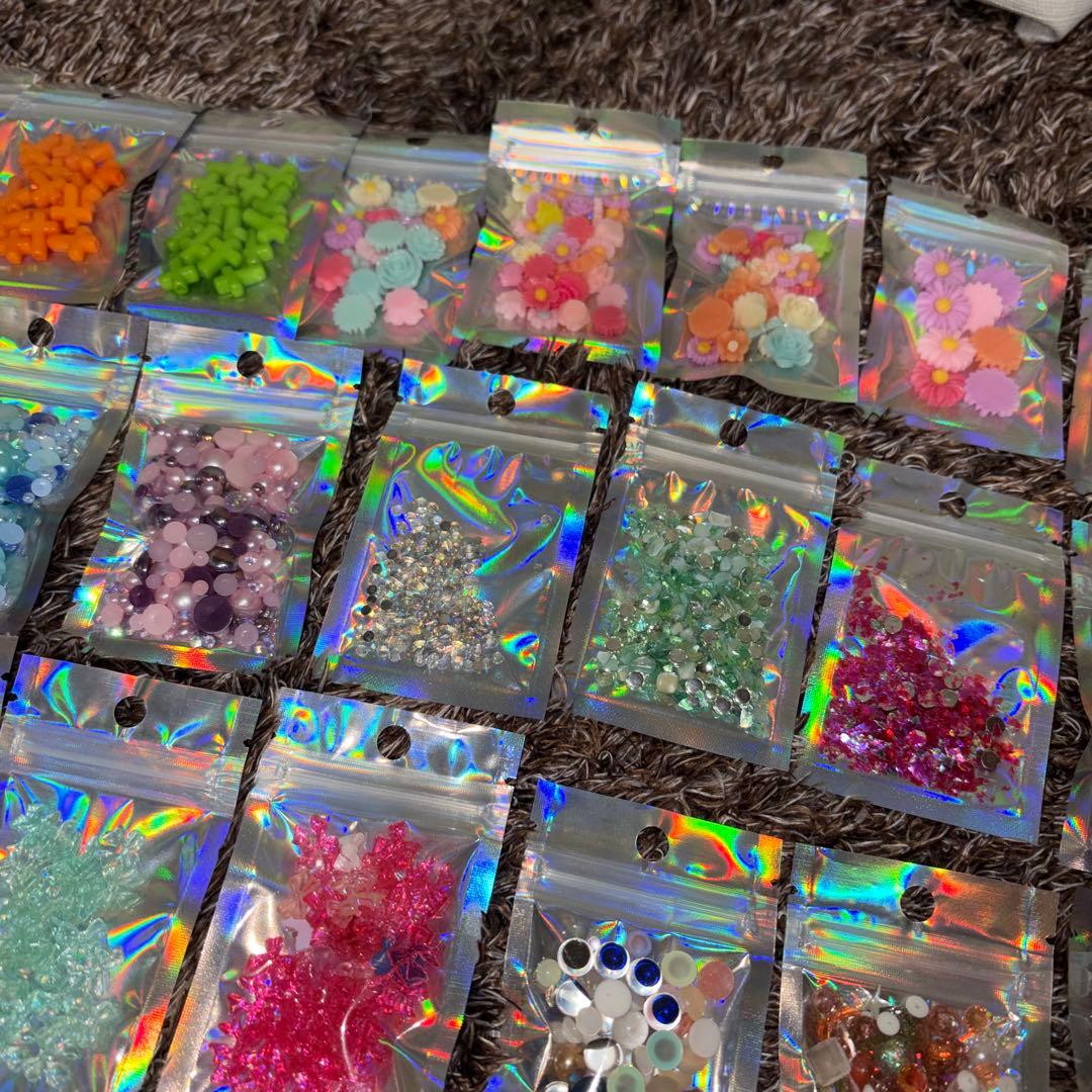 ネイルパーツ85袋セットまとめ売り