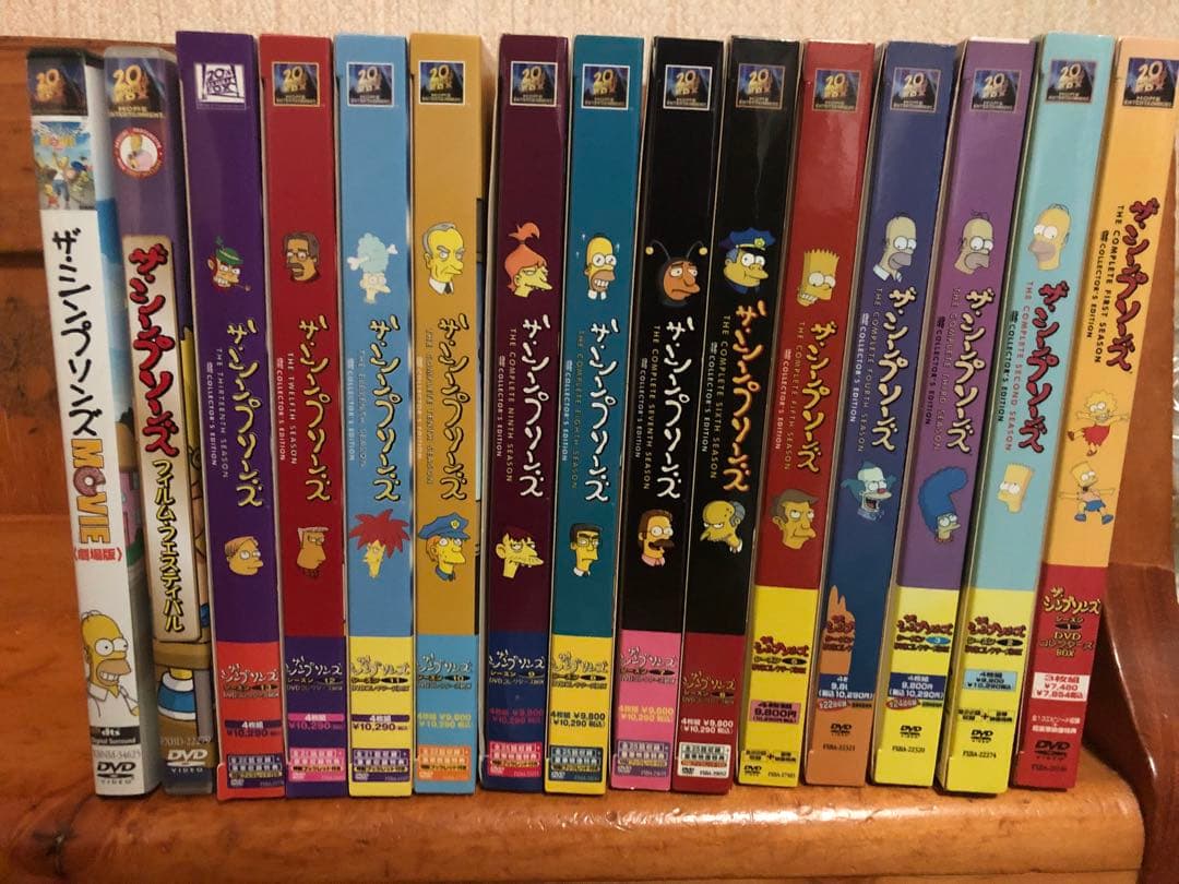 ザ・シンプソンズ DVDコレクターズBOX13巻＋劇場版2枚セット