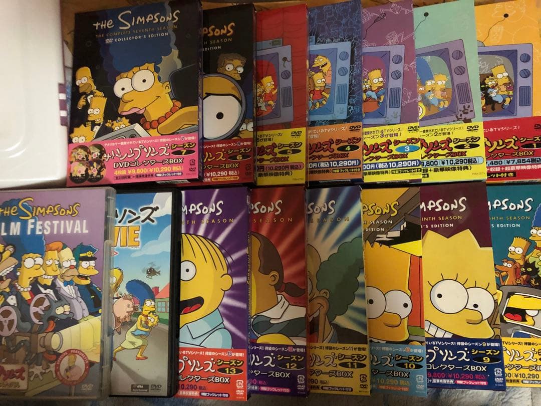 ザ・シンプソンズ DVDコレクターズBOX13巻＋劇場版2枚セット