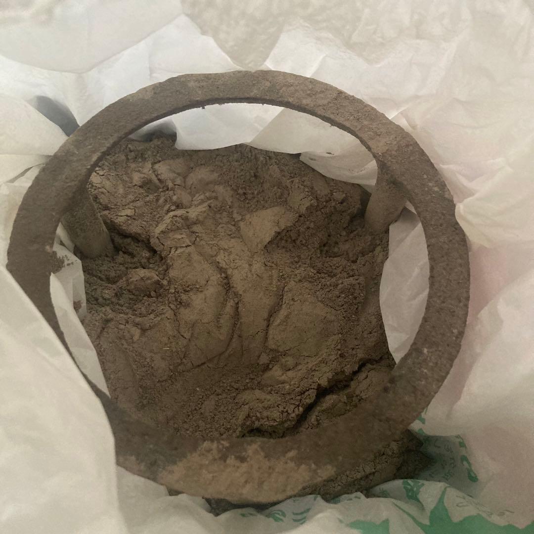 専用品　火鉢　灰　五徳　木製　アンティーク　レトロ　ビンテージ　古道具　古民家