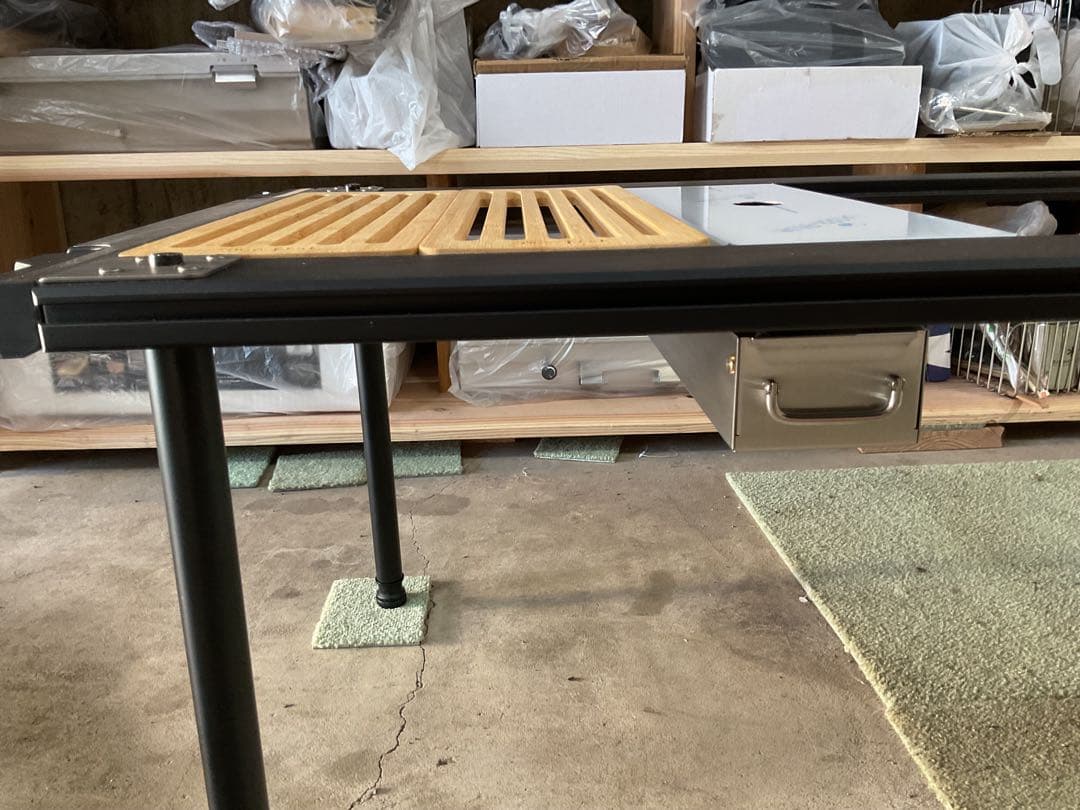 新品 スライドボックス・リッドトレーハーフユニット スノーピーク IGT規格品