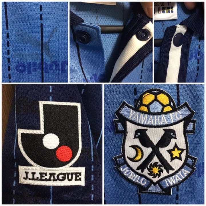 ジュビロ磐田 名波浩 名前刺繍&サイン入りユニフォーム 98/99 ホームモデル