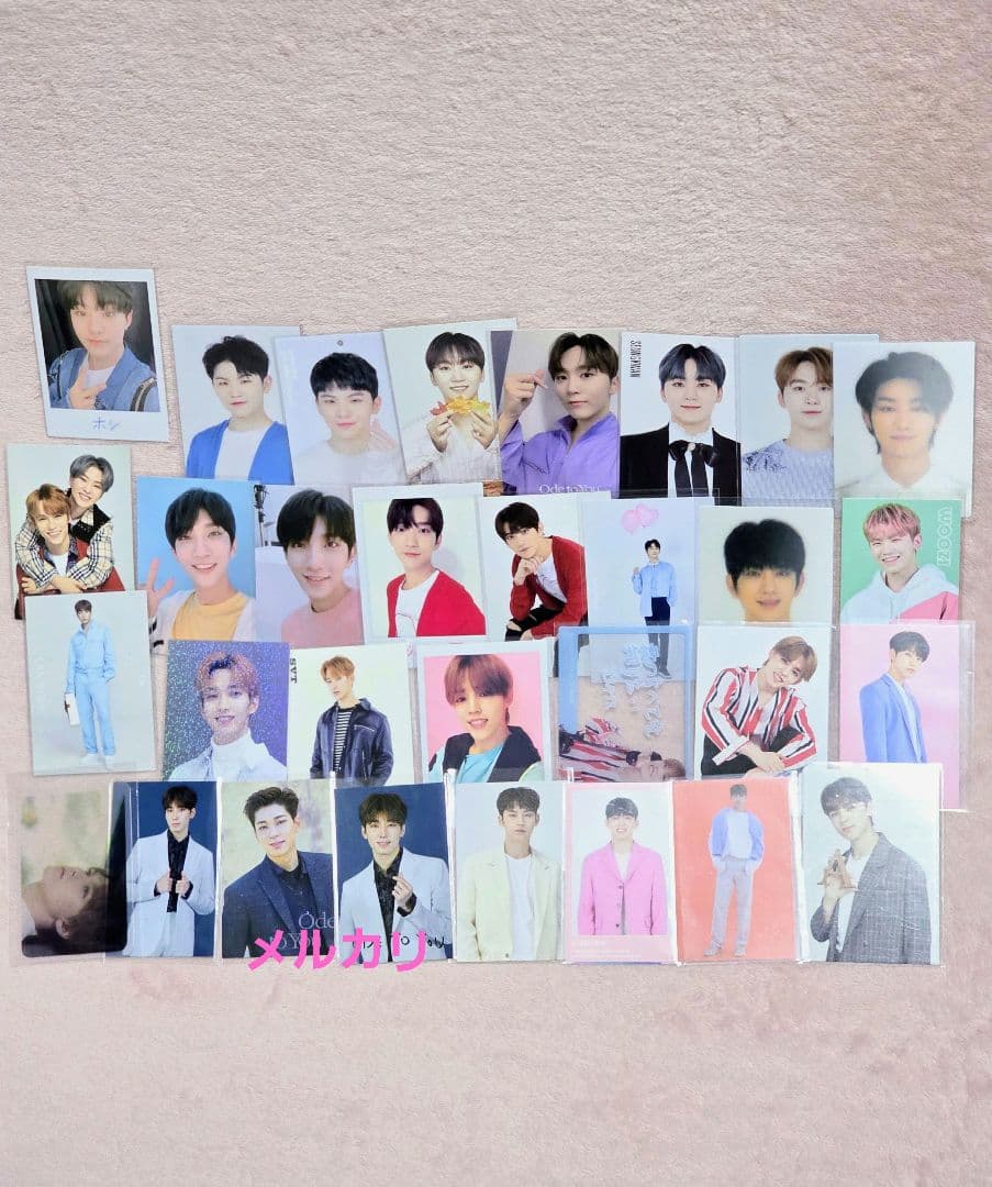 seventeen まとめ売り トレカ 軍服 うちわ グッズ ジョンハン svt