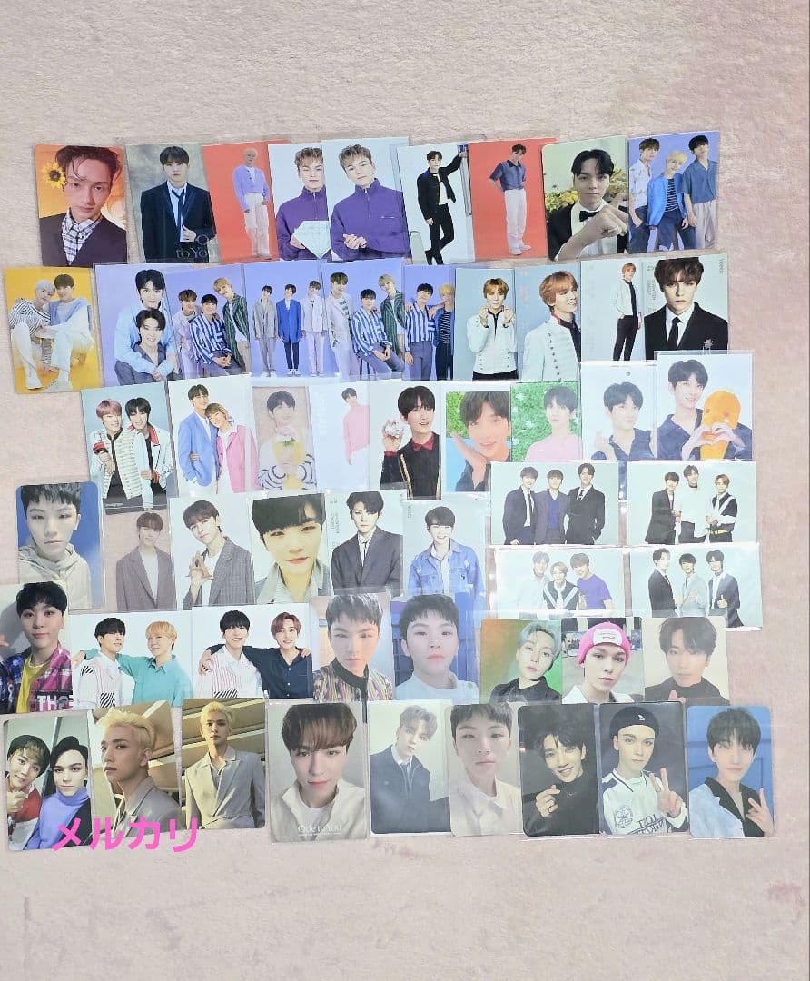 seventeen まとめ売り トレカ 軍服 うちわ グッズ ジョンハン svt